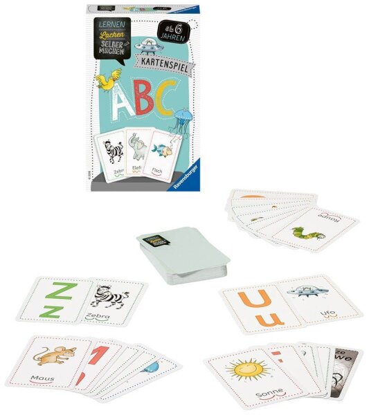 Ravensburger Lernen Lachen Selbermachen: ABC Kartenspiel, 1 St.