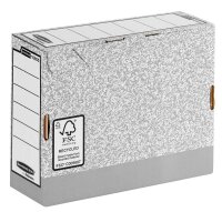 Bankers Box Archivboxen Bankers Box grau 11,1 x 32,7 x 26,5 cm, 10 St.