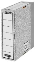 Bankers Box Archivboxen Bankers Box grau 11,1 x 32,7 x 26,5 cm, 10 St.
