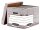 Bankers Box Archivboxen Bankers Box grau 33,5 x 40,4 x 29,2 cm, 10 St.