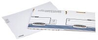 Bankers Box Archivboxen weiß/blau 33,5 x 40,4 x 29,2 cm, 10 St.