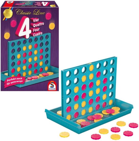 Schmidt Classic Line - 4 Geschicklichkeitsspiel, 1 St.