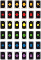 Schmidt Qwirkle Cards Kartenspiel, 1 St.