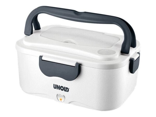 UNOLD Isolier-Speisebehälter Elektrische Lunchbox 58850 weiß/grau, 1 St.