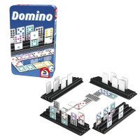 Schmidt MBS Domino in Metalldose Geschicklichkeitsspiel,...
