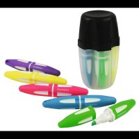 DONAU Textmarker farbsortiert, 1 Pack