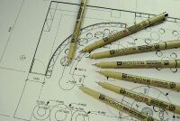 Sakura Pigma Micron Fineliner-Set farbsortiert 0,45 mm, 3 St.  ( POXSDK3B )