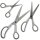 WESTCOTT Papierscheren-Set Easy Grip, 3 St.