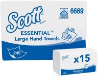 Scott® Papierhandtücher 6669 ESSENTIAL Large...