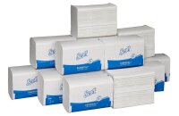 Scott® Papierhandtücher 6617 ESSENTIAL Interfold-Falzung 1-lagig weiß, 5.100 Tücher