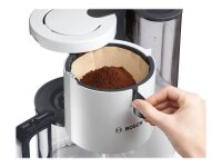 BOSCH TKA 8011 Kaffeemaschine weiß, 15 Tassen