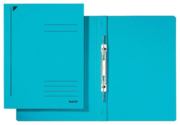 LEITZ Spiralhefter 3040 Karton blau DIN A4, 1 St.