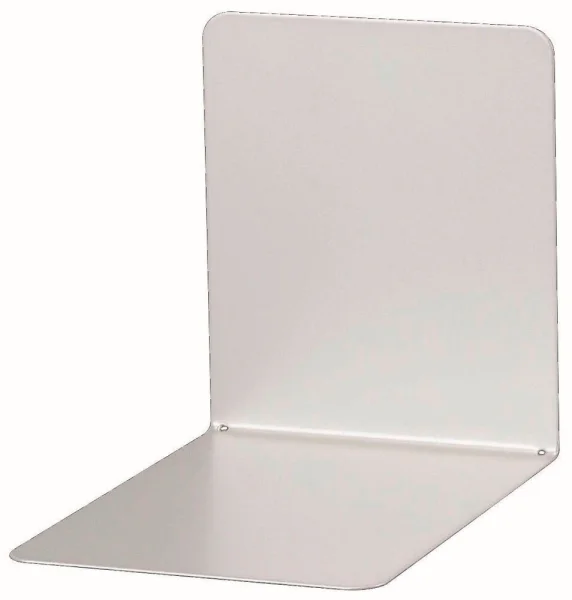 MAUL Buchstützen silber 12,0 x 14,0 x 14,0 cm, 2 St.