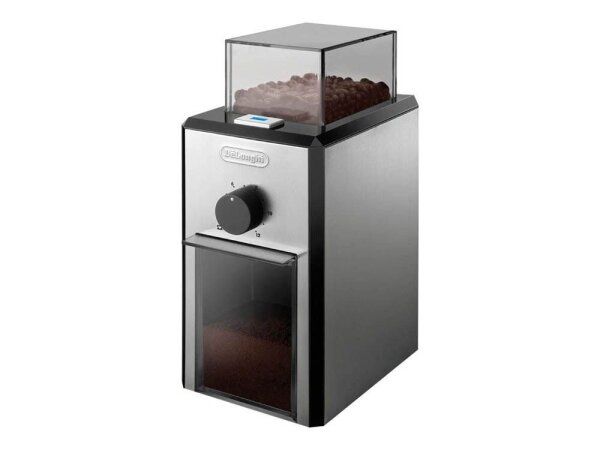 DeLonghi KG 89 elektronische Kaffeemühle silber 110 W