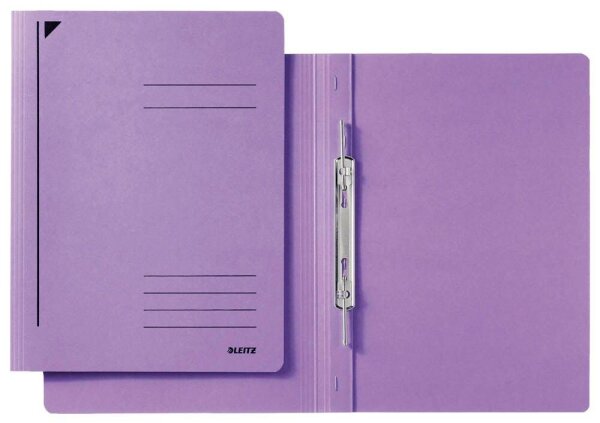 LEITZ Spiralhefter 3040 Karton violett DIN A4, 1 St.
