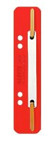 LEITZ Heftstreifen 3710 rot Kunststoff, 250 St.