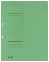 LEITZ Ösenhefter 3741 Karton grün DIN A4, halber Deckel, 1 St.