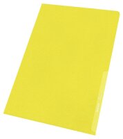 LEITZ Sichthüllen 4000 DIN A4 gelb genarbt 0,13 mm, 100 St.