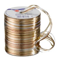 PRÄSENT Geschenkband Raffia glänzend...