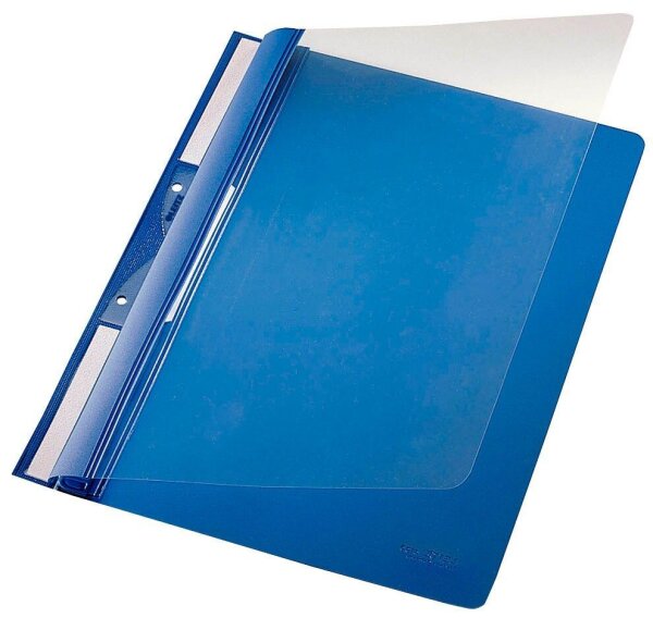 LEITZ Hängehefter Universal 4190 Kunststoff blau DIN A4 2x kaufmännische Heftung, 1 St.