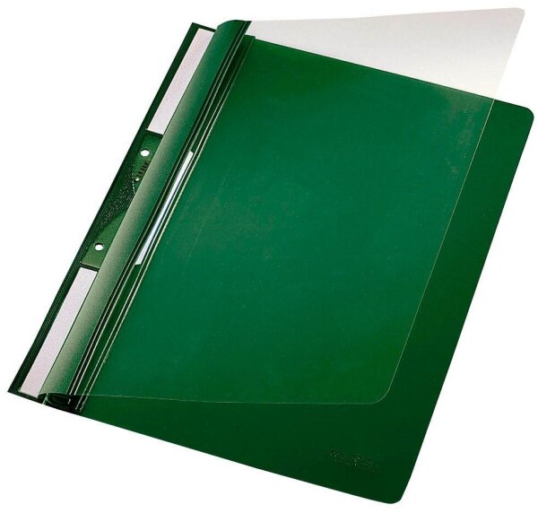 LEITZ Hängehefter Universal 4190 Kunststoff grün DIN A4 2x kaufmännische Heftung, 1 St.