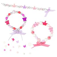 DEPESCHE Schmuck-Basteln-Set Princess Mimi Perlen mehrfarbig