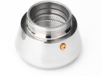 LEOPOLD VIENNA LV113003 Trevi Espressokocher silber, 6 Tassen