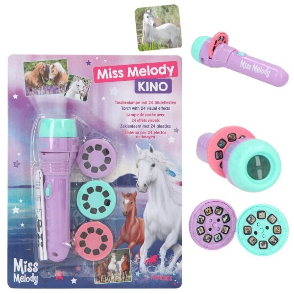 DEPESCHE Miss Melody - Kino Taschenlampe bunt, 1 St.