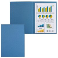 FALKEN Aktendeckel DIN A4 blau, 100 St.
