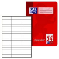OXFORD Vokabelheft 3-Spalten Lineatur 54 liniert DIN A4...