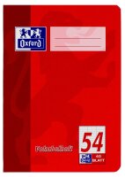 OXFORD Vokabelheft 3-Spalten Lineatur 54 liniert DIN A4 ohne Rand, 40 Blatt, 1 St.