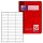 OXFORD Vokabelheft 3-Spalten Lineatur 54 liniert DIN A4 ohne Rand, 40 Blatt, 1 St.