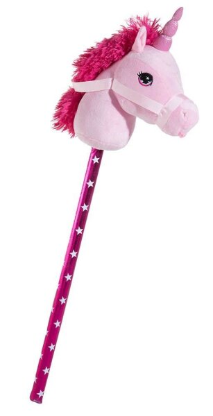 heunec® Steckenpferd mit pinker Mähne rosa, 1 St.