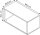 HAMMERBACHER Aktenregal FlexWall weiß 80,0 x 40,0 x 39,4 cm, 1 St.