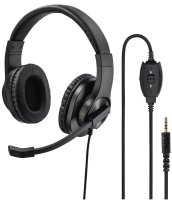 hama HS-P350 Headset schwarz