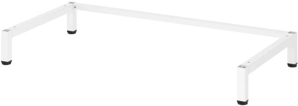 HAMMERBACHER FlexWall Möbelfüße weiß 79,8 x 39,8 x 10,2 cm