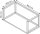 HAMMERBACHER Aktenregal-Element FlexWall grafit 80,0 x 40,0 x 35,2 cm, 1 St.