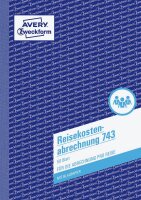 AVERY Zweckform Reisekostenabrechnung pro Reise Formularbuch 743, 1 St.