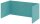 HAMMERBACHER FlexWall Akustikrückwand türkis 74,8 x 37,3 x 32,8 cm