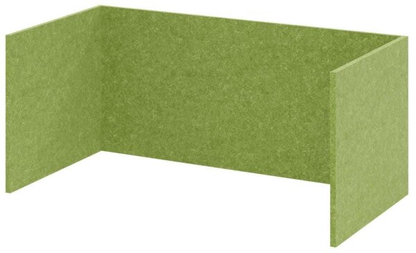 HAMMERBACHER FlexWall Akustikrückwand grün 74,8 x 37,3 x 32,8 cm