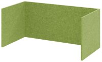 HAMMERBACHER FlexWall Akustikrückwand grün 74,8...