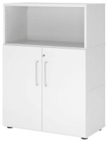 HAMMERBACHER Regalschrank FlexWall, VFW38T2KG/W/W/BS...