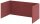 HAMMERBACHER FlexWall Akustikrückwand bordeaux 74,8 x 37,3 x 32,8 cm