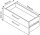 HAMMERBACHER FlexWall Schubladen eiche 79,6 x 35,0 x 34,6 cm