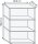 HAMMERBACHER Aktenregal FlexWall grafit 80,0 x 40,0 x 109,8 cm, 1 St.
