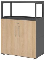 HAMMERBACHER Regalschrank FlexWall, VFW38T2RG/G/E/BS...