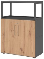 HAMMERBACHER Regalschrank FlexWall, VFW38T2RG/G/R/BS...