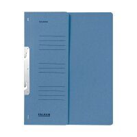 FALKEN Einhakhefter Karton blau DIN A4, halber Deckel, 1 St.