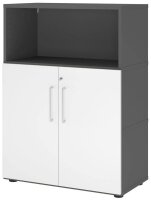 HAMMERBACHER Regalschrank FlexWall, VFW38T2KG/G/W/BS...