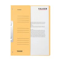 FALKEN Einhakhefter Karton chamois DIN A4, halber Deckel,...